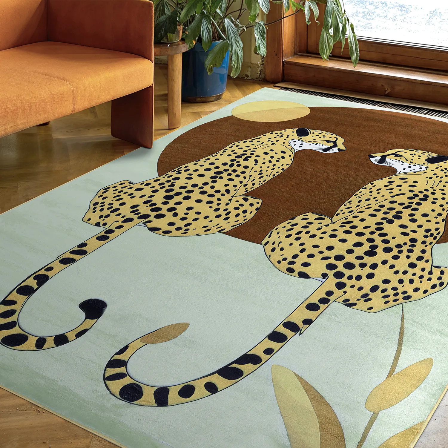 Wilton-tæppe - Ubud (leopard)