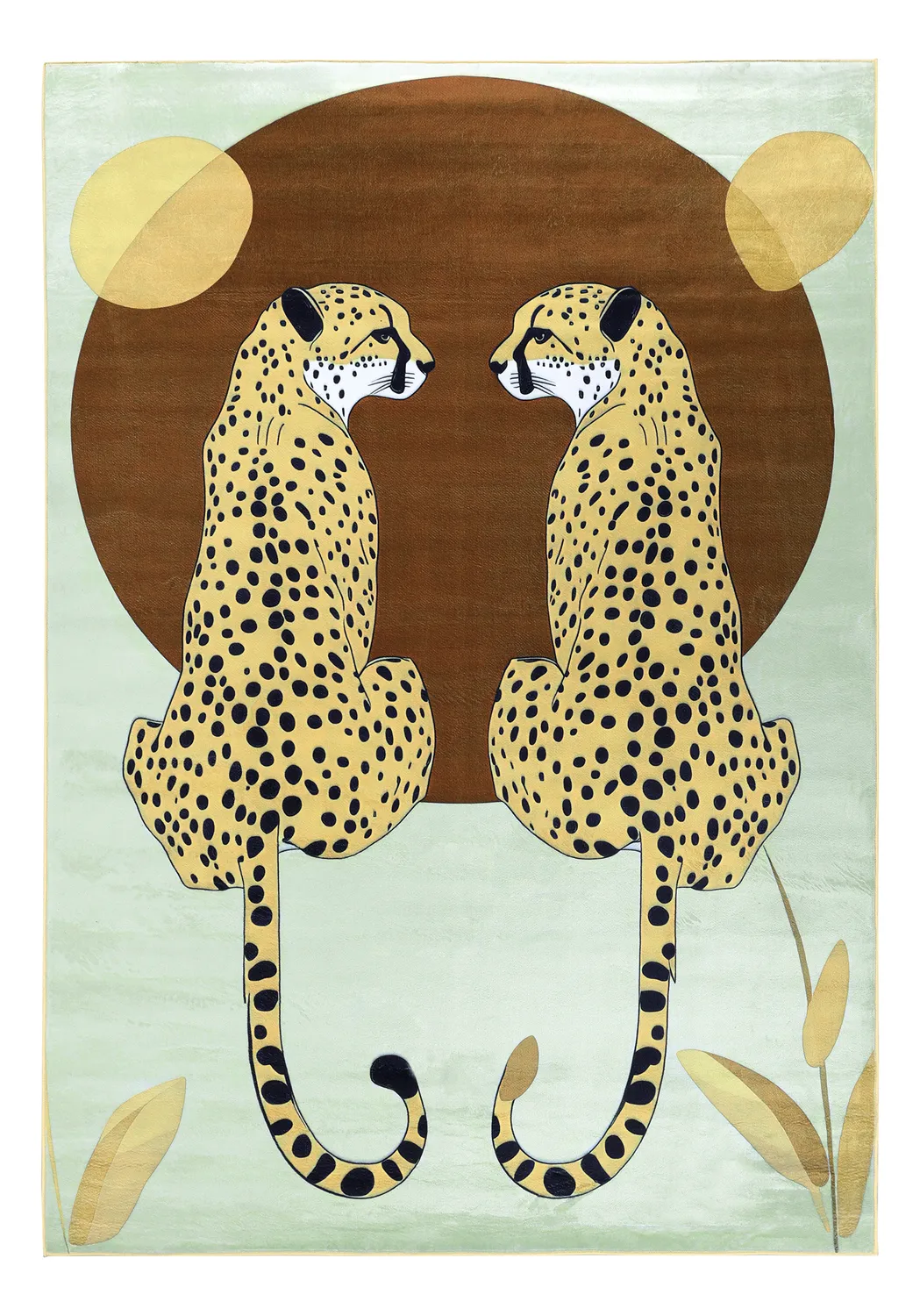 Wilton-tæppe - Ubud (leopard)