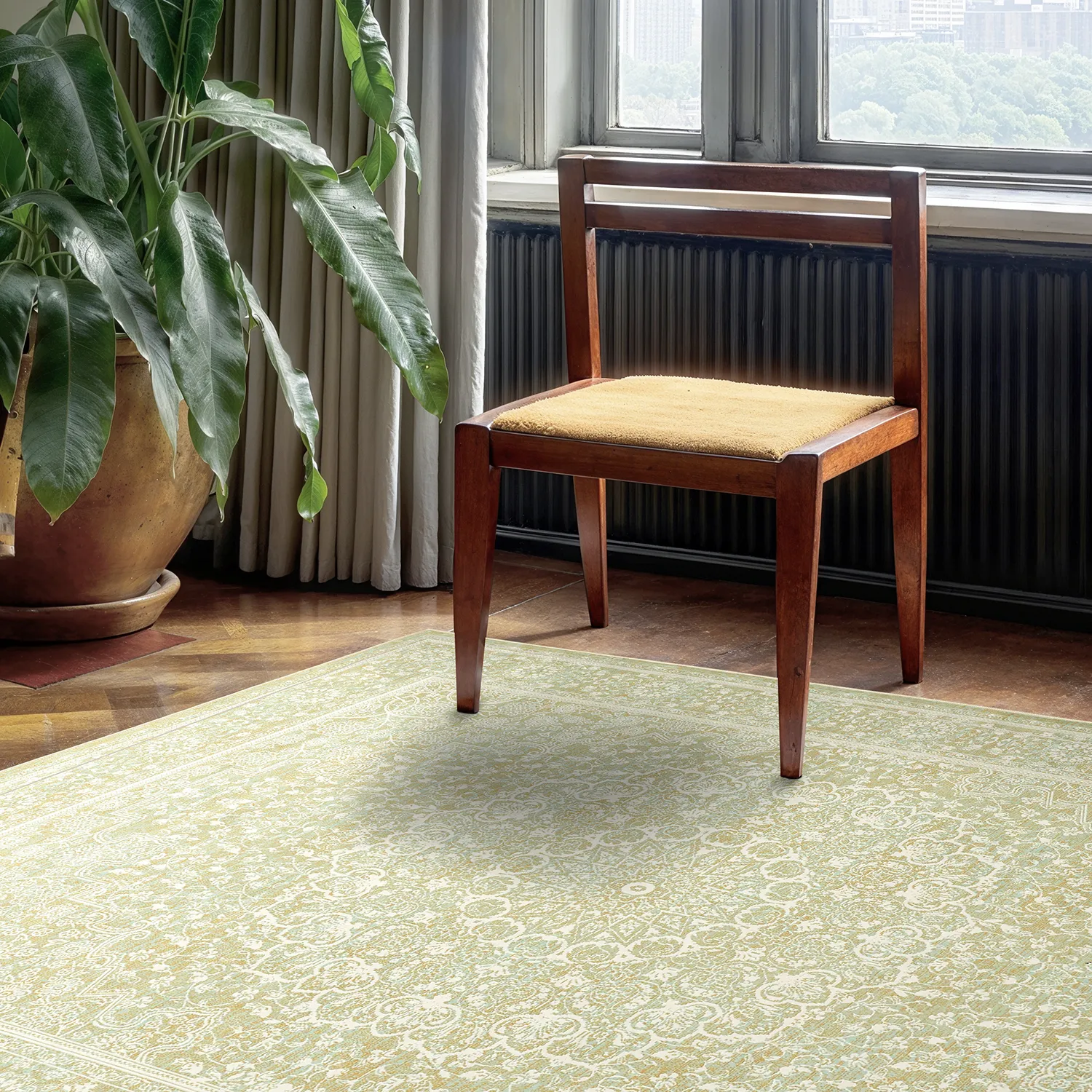 Wilton-tæppe - Vivian (beige)
