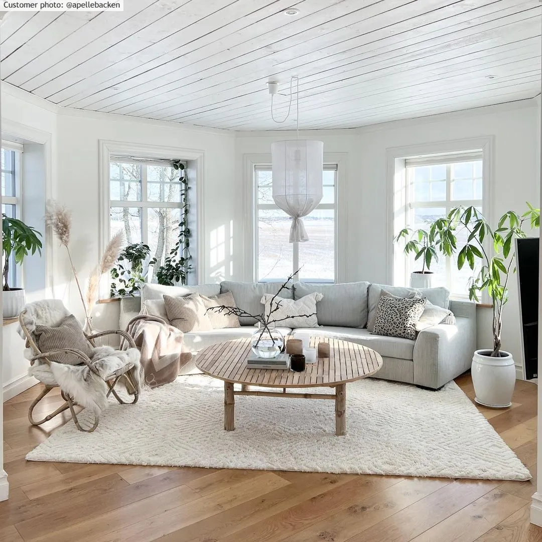 Ryatæpper - Stettin (offwhite)