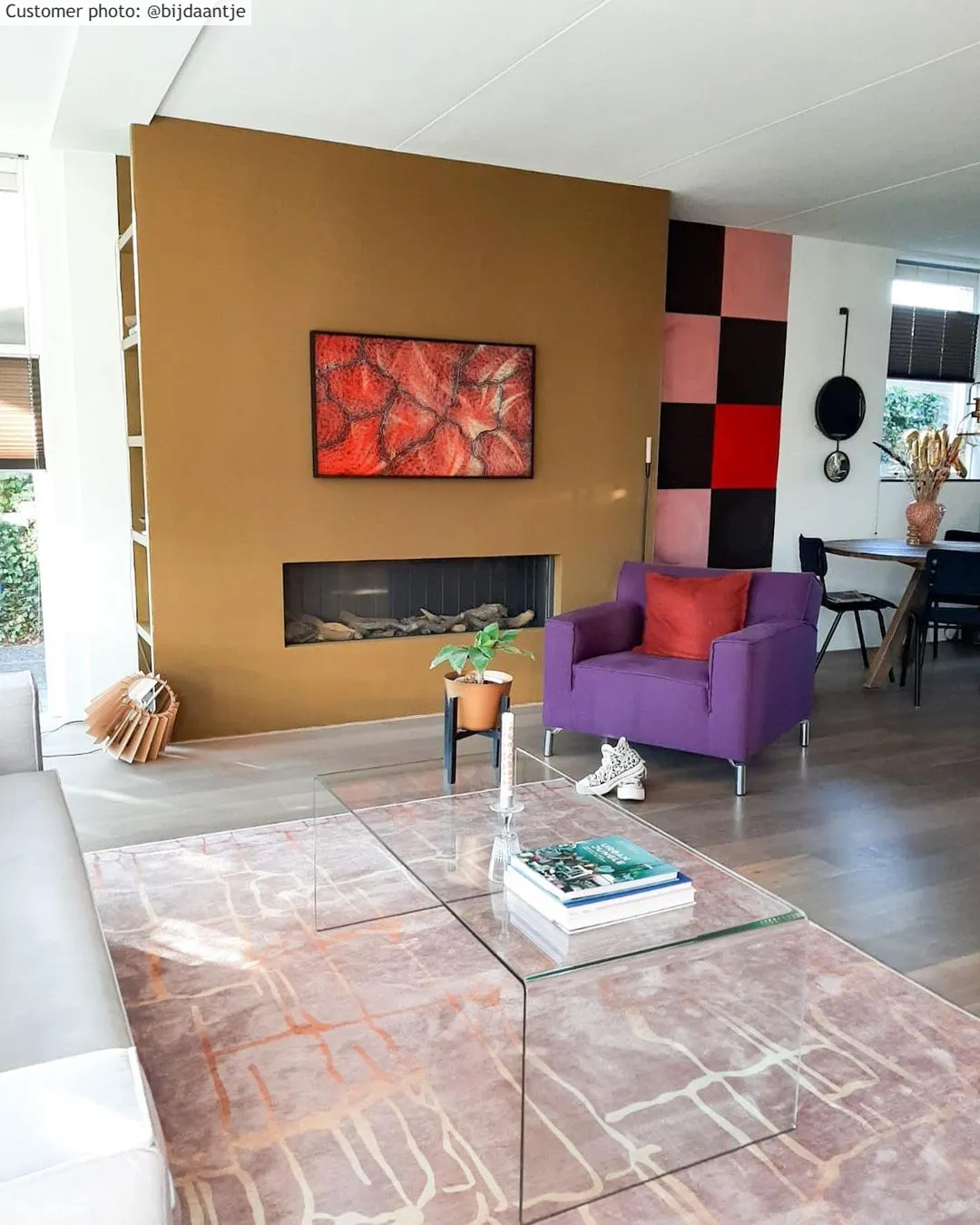 Wilton-tæppe - Lorenzo (brun/guld)