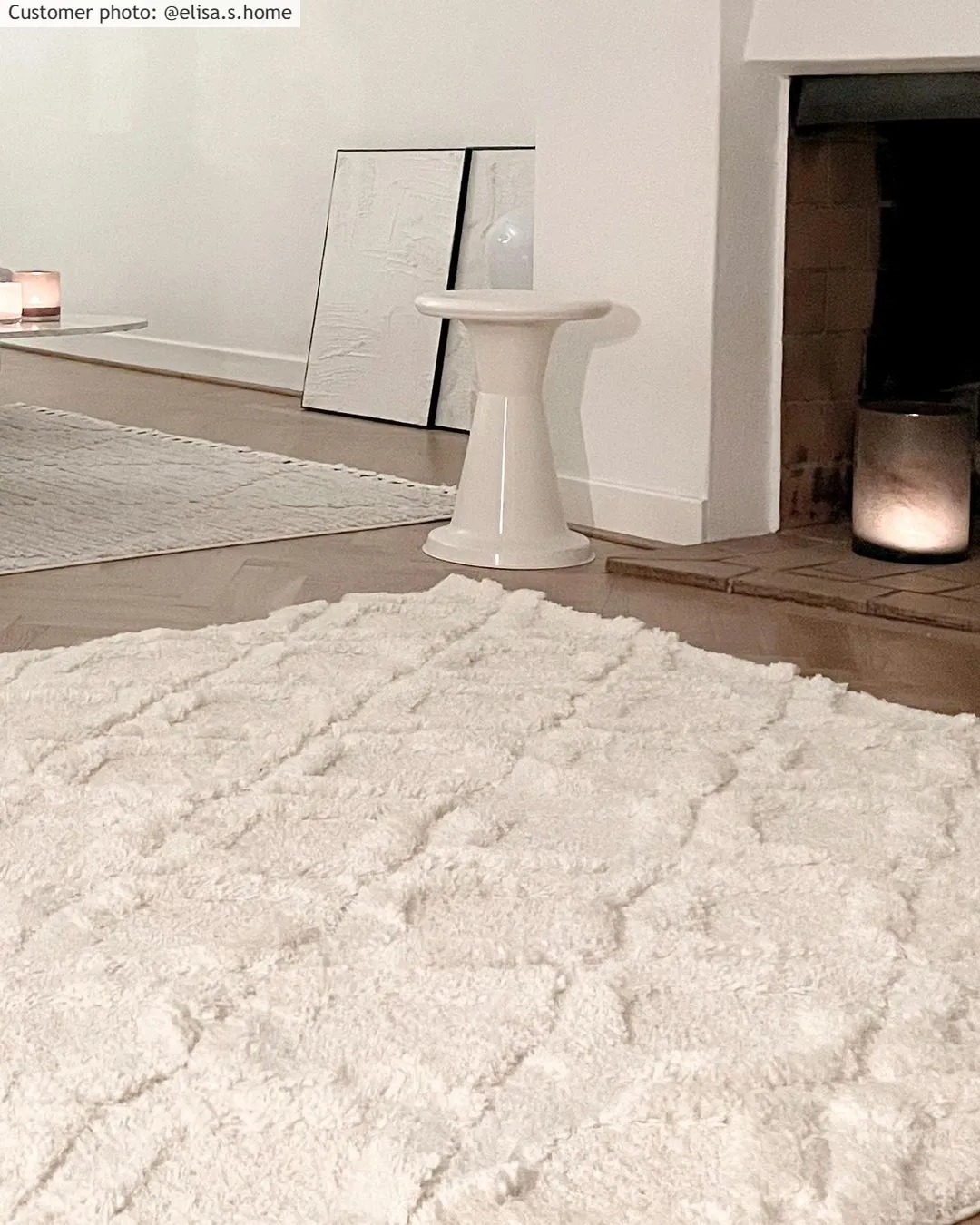 Runde tæpper - Everett (offwhite)