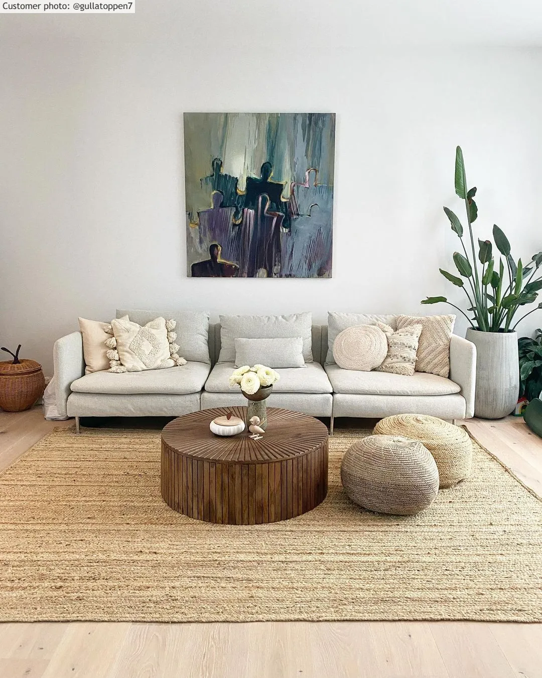 Jutetæppe - San Francisco (jute)