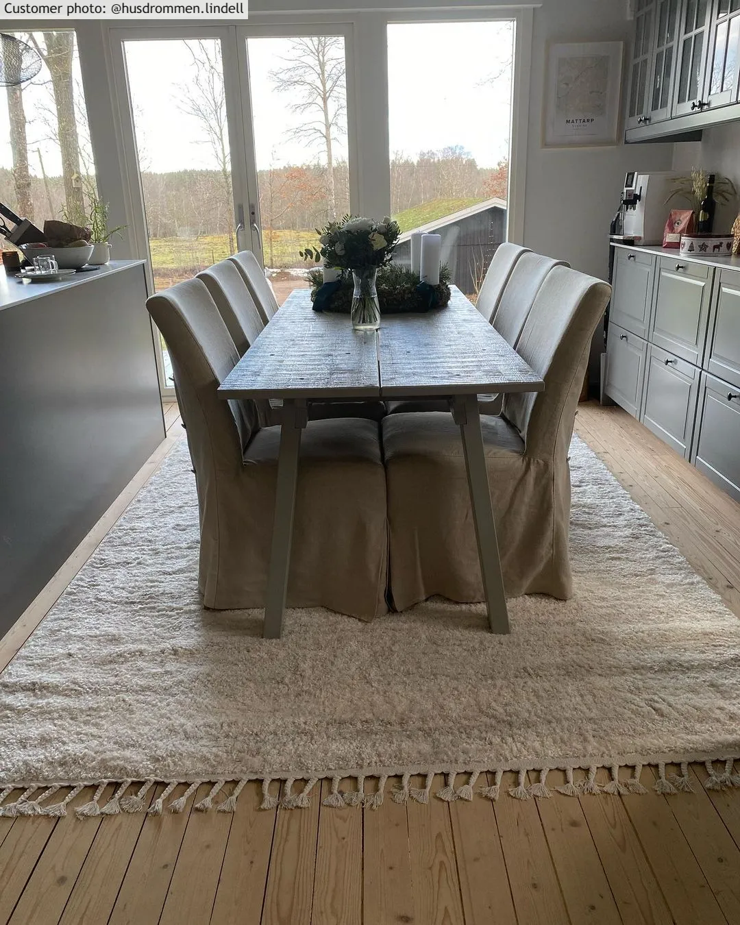 Ryatæpper - Orellana (beige)