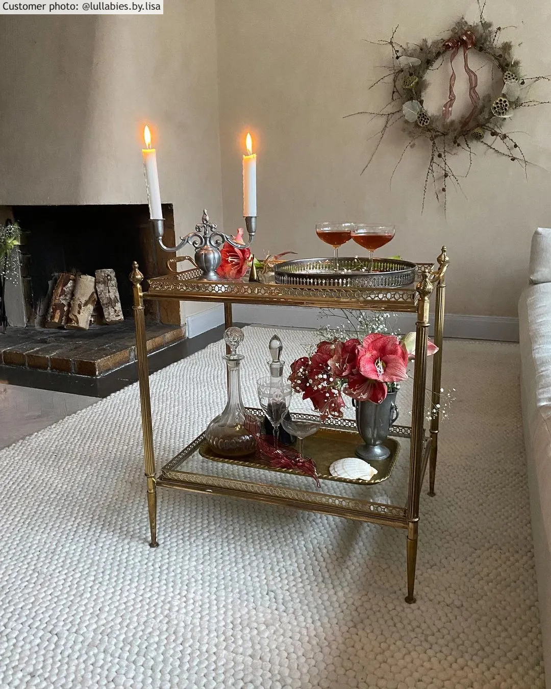 Uldtæppe - Avafors Wool Bubble (beige)