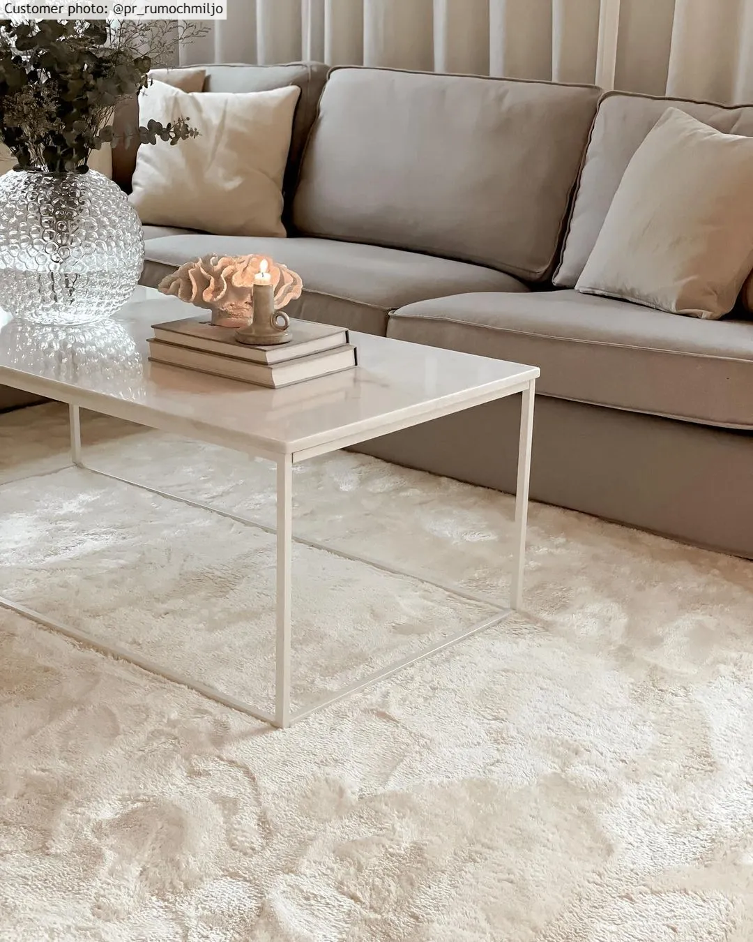 Ryatæpper - Aranga Super Soft Fur (beige)