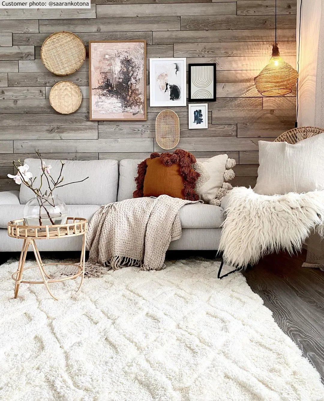 Runde tæpper - Everett (offwhite)