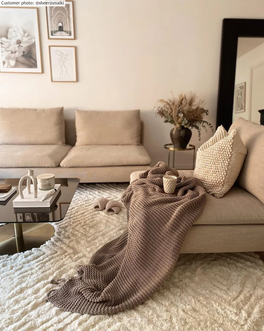 Ryatæpper - Monti (offwhite)