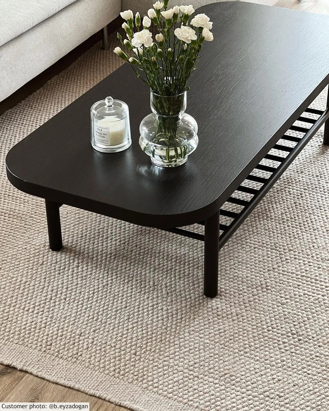 Uldtæppe - Coastal (hvid)