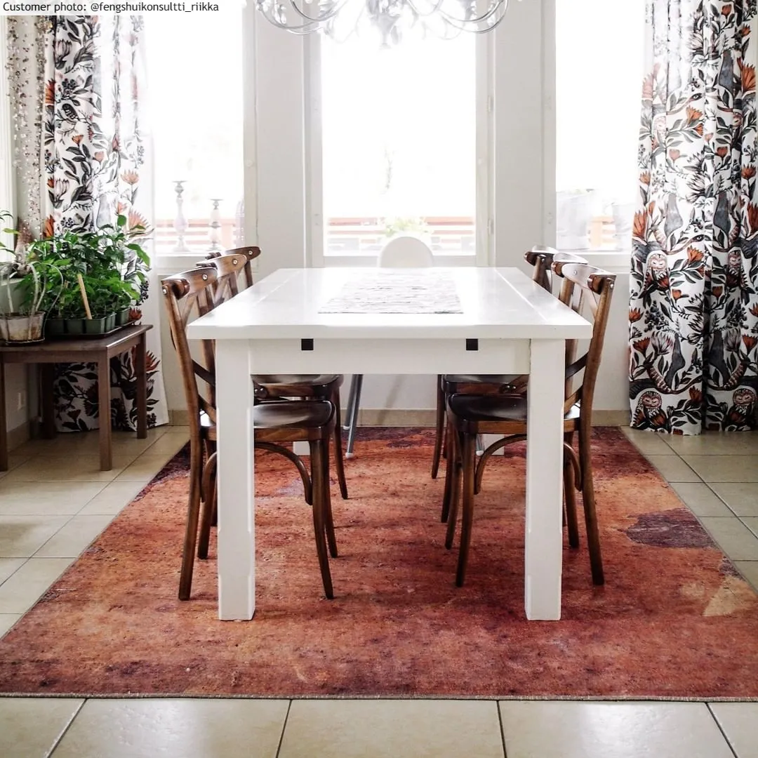 Wilton-tæppe - Valbona (rust)