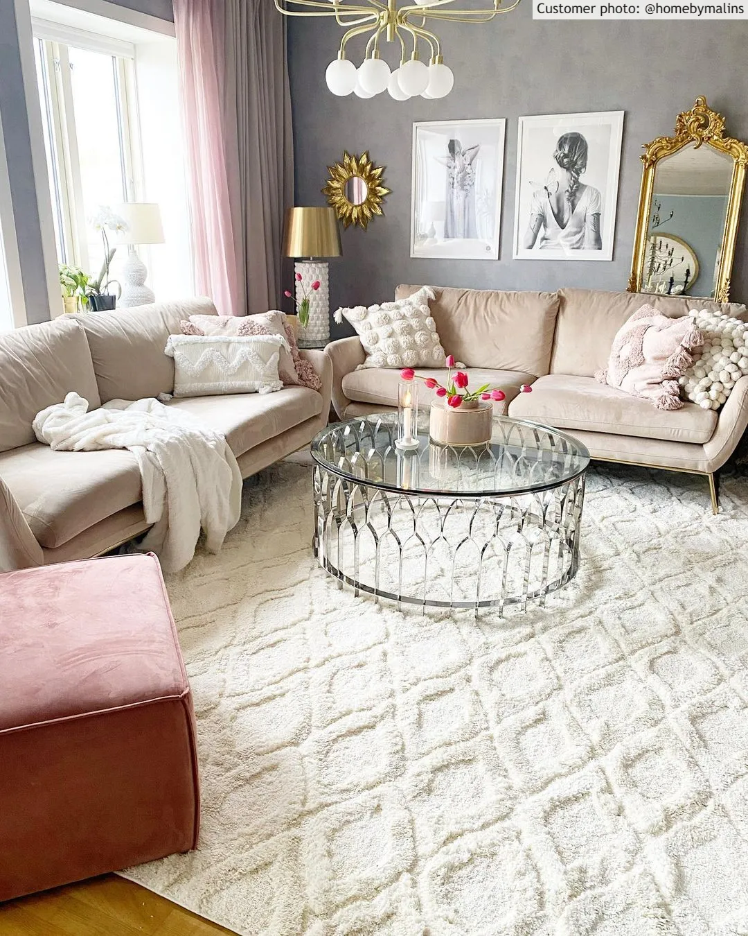 Ryatæpper - Everett (offwhite)