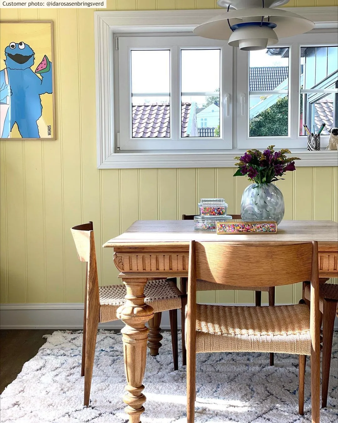 Ryatæpper - Marini (blå/multi)