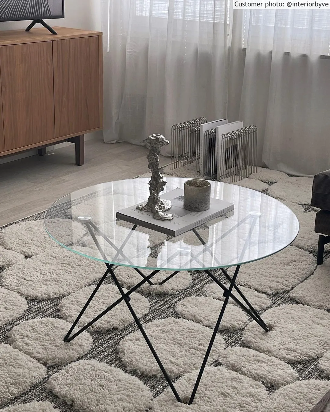 Ryatæpper - Fondi (grå)