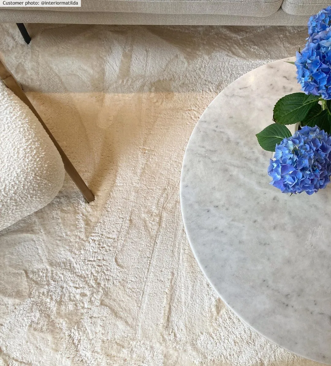 Ryatæpper - Aranga Super Soft Fur (beige)