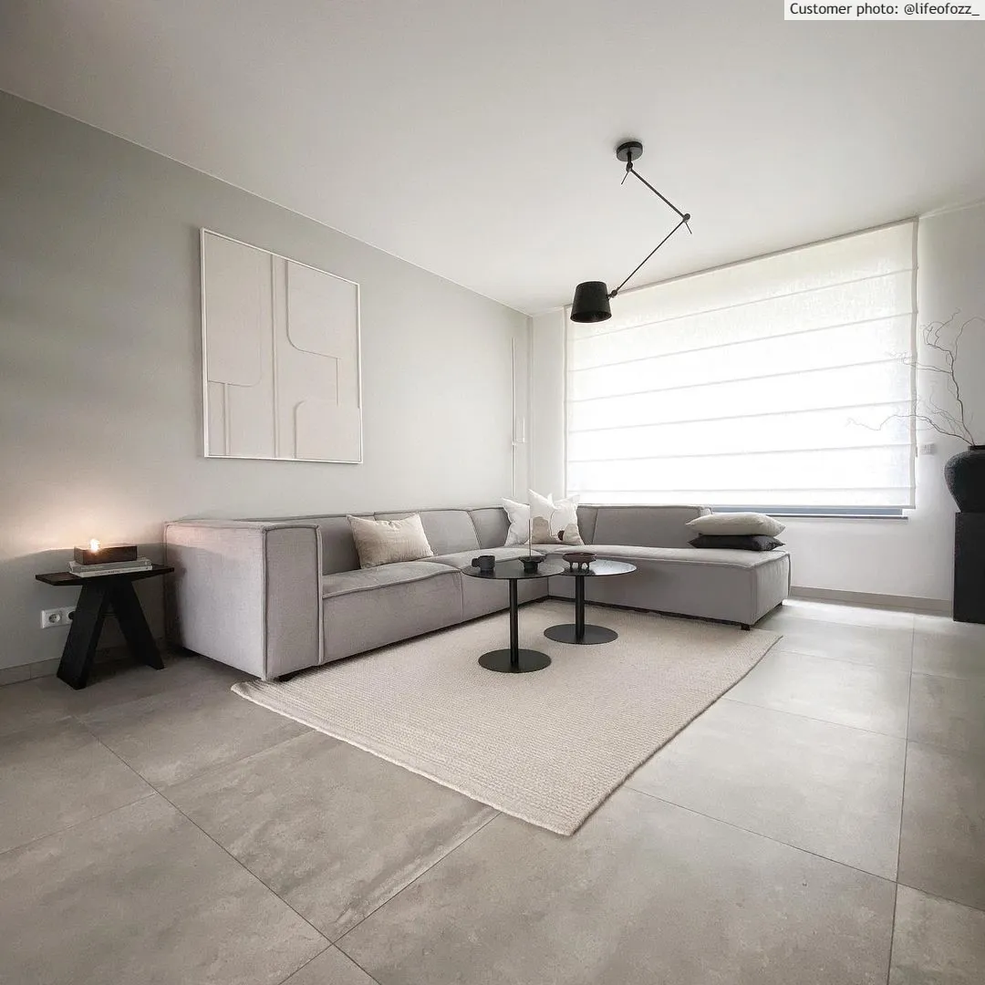 Uldtæppe - Coastal (creme)