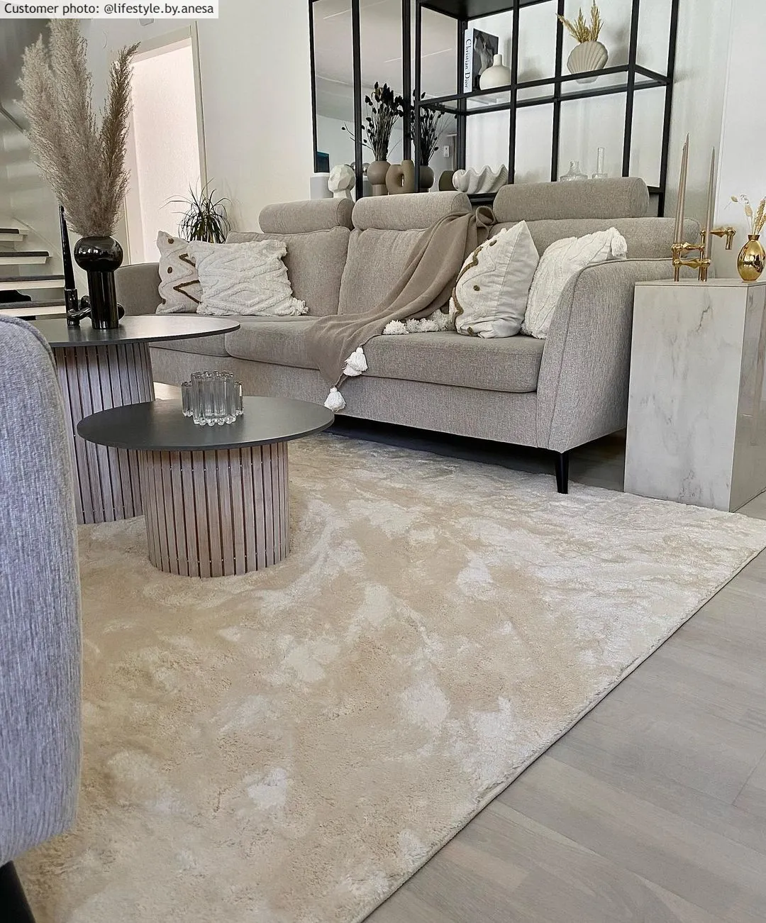 Ryatæpper - Aranga Super Soft Fur (beige)