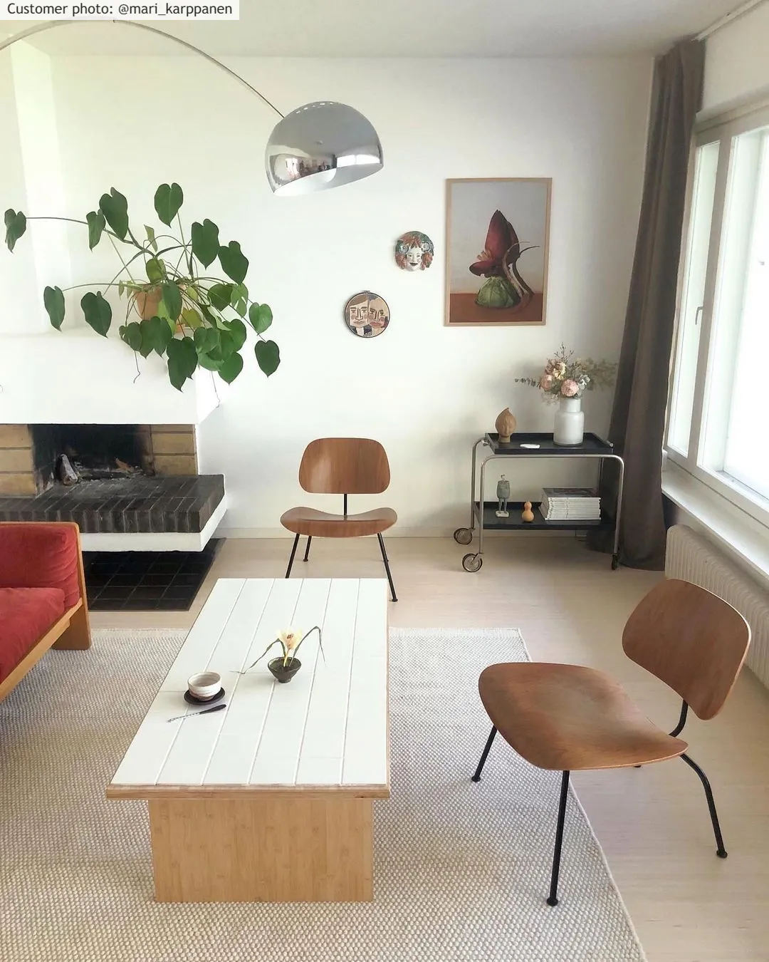 Uldtæppe - Coastal (creme)