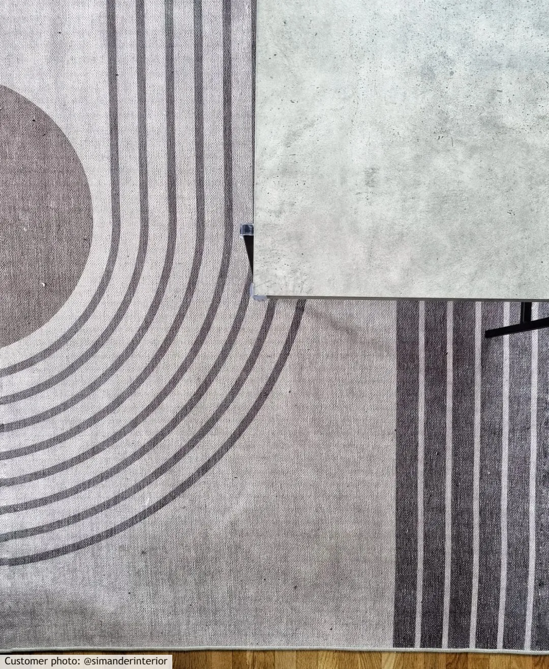 Wilton-tæppe - Moudania (brun/sort)