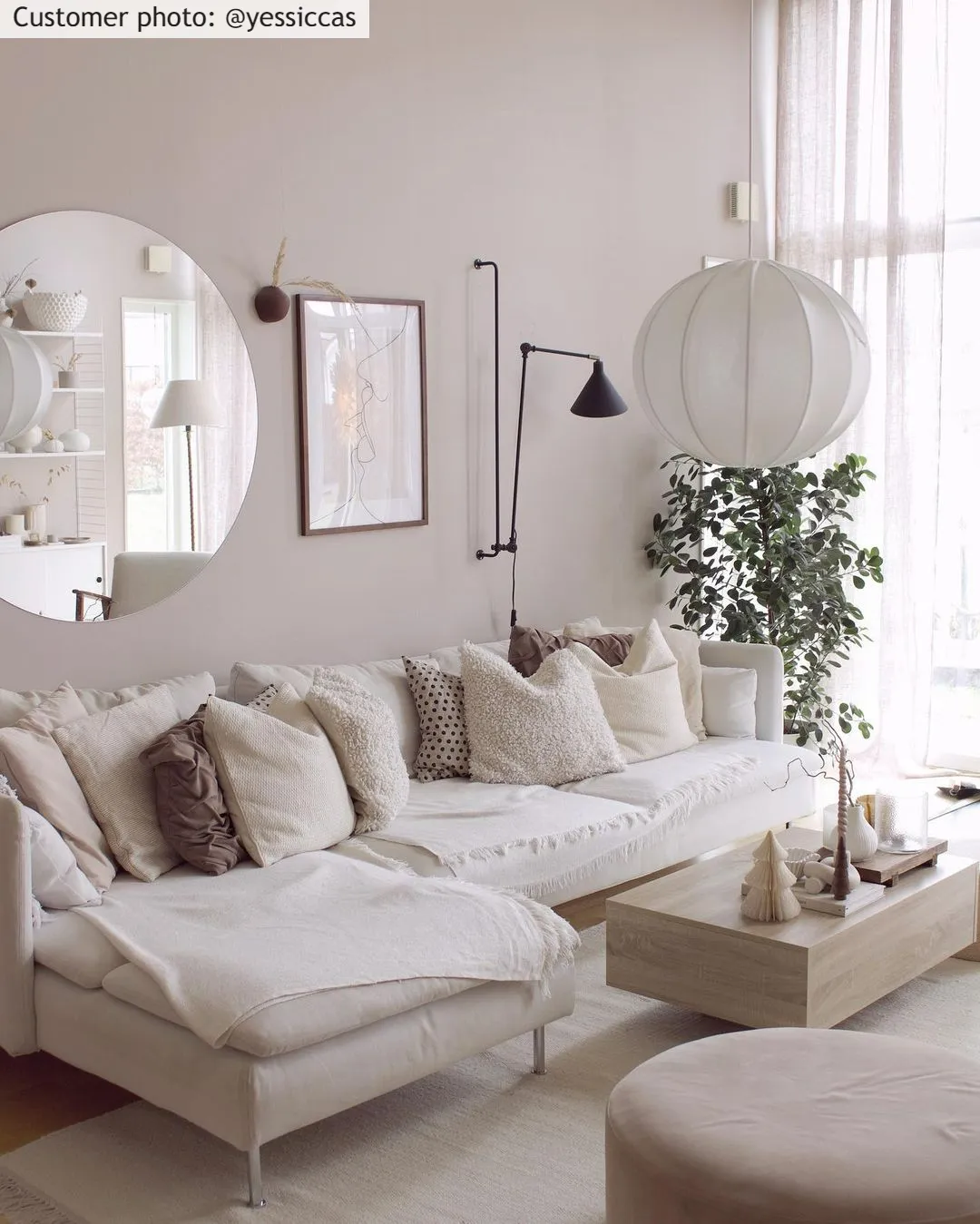 Uldtæppe - Bibury (cream)